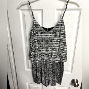 Old Navy Two Pattern Short Romper